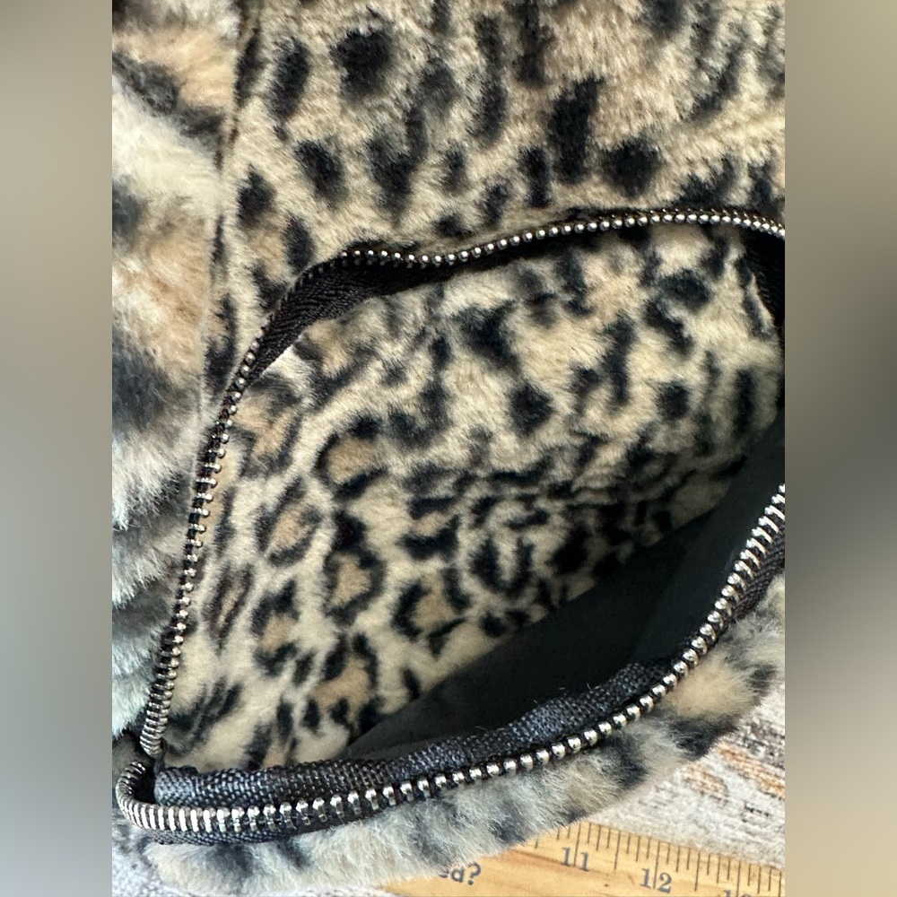 Faux Fur Mini Backpack - Picture 4 of 8
